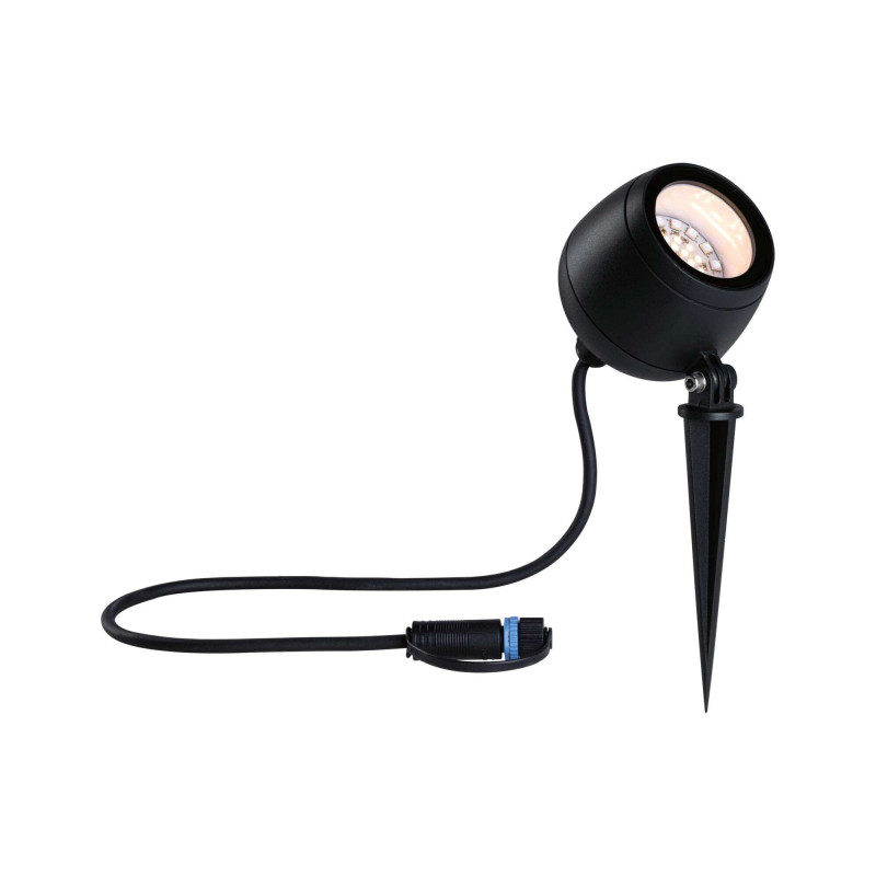 Reflektor ogrodowy Plug & Shine KIKOLO LED SH Zigbee RGBW 6.2W 80st. 400lm 3000K- 6500K IP65 24V antracyt Reflektor ogrodowy Plug & Shine KIKOLO LED SH Zigbee RGBW 6.2W 80st. 400lm 3000K- 6500K IP65 24V antracyt