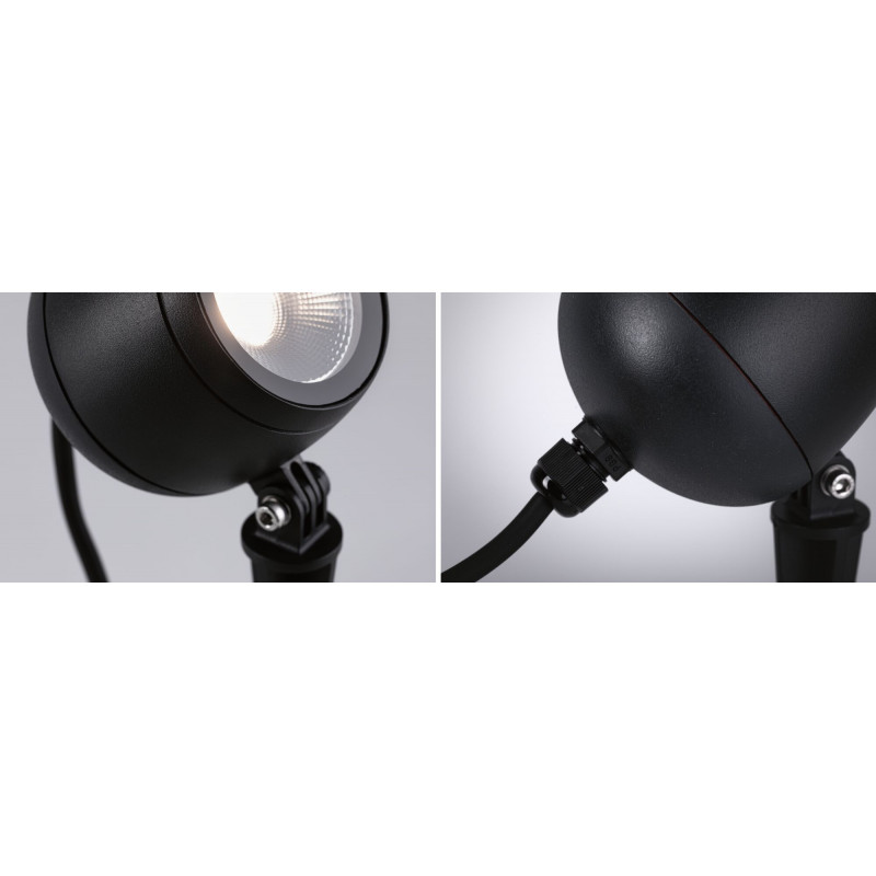 Reflektor ogrodowy Plug & Shine KIKOLO LED 7.2W 60st. 460lm 3000K IP65 24V antracyt Reflektor ogrodowy Plug & Shine KIKOLO LED 7.2W 60st. 460lm 3000K IP65 24V antracyt