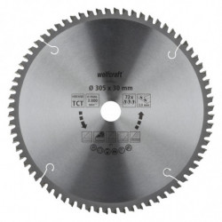 Piła tarczowa 305/30 mm HM Wolfcraft - dokładne, czyste ciecie Piła tarczowa 305/30 mm HM Wolfcraft - dokładne, czyste ciecie