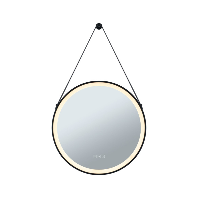 Lustro łazienkowe LED Mirra IP44 Biały Switch 750lm 230V 11,5W Możliwość ściemniania Czarny/lustro Lustro łazienkowe LED Mirra IP44 Biały Switch 750lm 230V 11,5W Możliwość ściemniania Czarny/lustro
