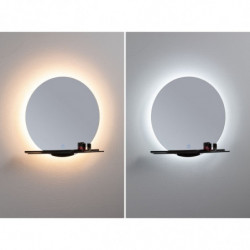 Lustro łazienkowe z półką MIRO LED 11W DIM 500lm 2700/4000/6500K 500mm IP44 230V czarny Lustro łazienkowe z półką MIRO LED 11W DIM 500lm 2700/4000/6500K 500mm IP44 230V czarny