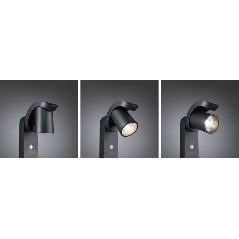 Oprawa ogrodowa CUFF LED 10W 700lm 3000K IP44 230V antracyt aluminium Oprawa ogrodowa CUFF LED 10W 700lm 3000K IP44 230V antracyt aluminium