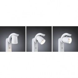 Oprawa ogrodowa CUFF LED 10W 700lm 3000K IP44 230V biały aluminium Oprawa ogrodowa CUFF LED 10W 700lm 3000K IP44 230V biały aluminium