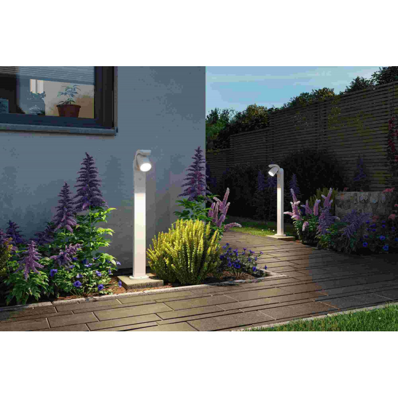 Oprawa ogrodowa CUFF LED 10W 700lm 3000K IP44 230V biały aluminium Oprawa ogrodowa CUFF LED 10W 700lm 3000K IP44 230V biały aluminium