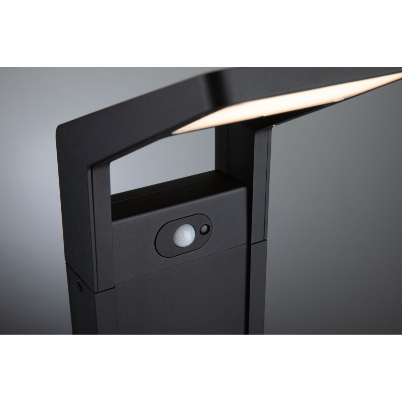 Oprawa ogrodowa JUNTEA LED PIR 11W 900lm 3000K 585mm IP44 230V antracyt / aluminium Oprawa ogrodowa JUNTEA LED PIR 11W 900lm 3000K 585mm IP44 230V antracyt / aluminium