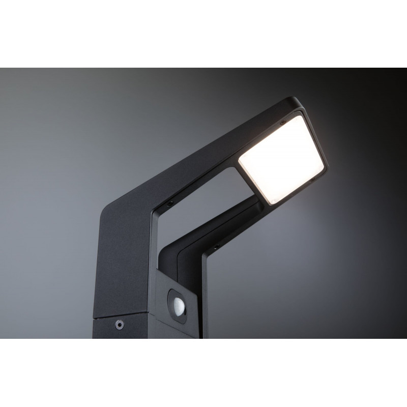 Oprawa ogrodowa JUNTEA LED PIR 11W 900lm 3000K 585mm IP44 230V antracyt / aluminium Oprawa ogrodowa JUNTEA LED PIR 11W 900lm 3000K 585mm IP44 230V antracyt / aluminium