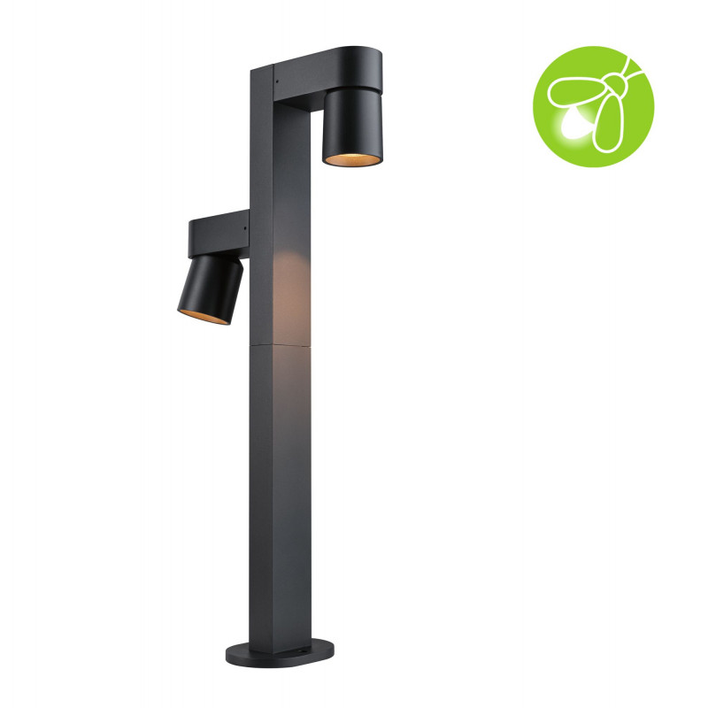 Oprawa ogrodowa KIMU LED 2X8W 2X750lm 2200K IP44 230V antracyt aluminium