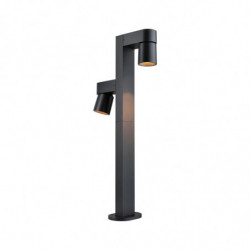 Oprawa ogrodowa KIMU LED 2X8W 2X750lm 2200K IP44 230V antracyt aluminium Oprawa ogrodowa KIMU LED 2X8W 2X750lm 2200K IP44 230V antracyt aluminium