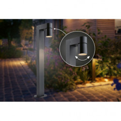 Oprawa ogrodowa KIMU LED 2X8W 2X750lm 3000K IP44 230V antracyt aluminium Oprawa ogrodowa KIMU LED 2X8W 2X750lm 3000K IP44 230V antracyt aluminium