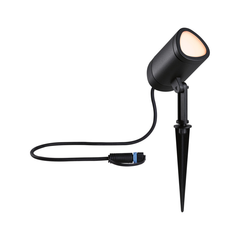 Reflektor ogrodowy Plug & Shine SHIRA LED SH Zigbee RGBW 6.5W 500lm IP65 24V antracyt Reflektor ogrodowy Plug & Shine SHIRA LED SH Zigbee RGBW 6.5W 500lm IP65 24V antracyt