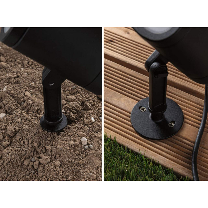 Reflektor ogrodowy Plug & Shine SHIRA LED SH Zigbee RGBW 6.5W 500lm IP65 24V antracyt Reflektor ogrodowy Plug & Shine SHIRA LED SH Zigbee RGBW 6.5W 500lm IP65 24V antracyt
