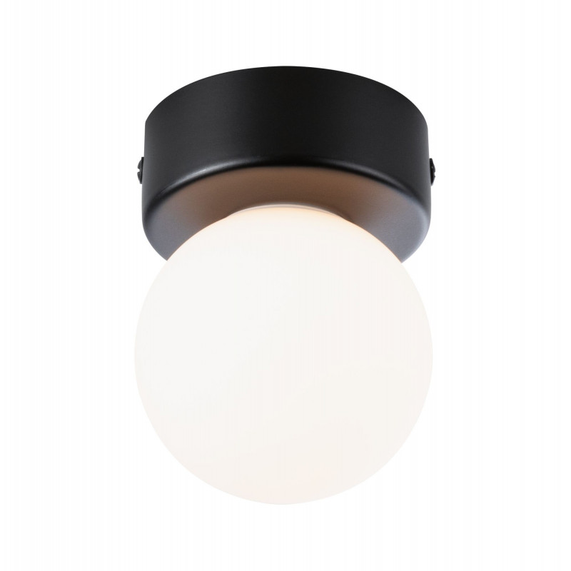 Lampa sufitowa łazienkowa GOVE LED G9 max.20W IP44 230V czarny matowy / metal Lampa sufitowa łazienkowa GOVE LED G9 max.20W IP44 230V czarny matowy / metal