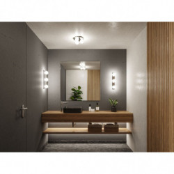 Lampa sufitowa łazienkowa GOVE LED G9 max.3x20W IP44 230V chrom satyna / metal Lampa sufitowa łazienkowa GOVE LED G9 max.3x20W IP44 230V chrom satyna / metal