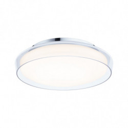 Plafoniera LUENA LED 16.5W 860lm okragła 350mm 3000K IP44 230V szkło chrom / metal Plafoniera LUENA LED 16.5W 860lm okragła 350mm 3000K IP44 230V szkło chrom / metal