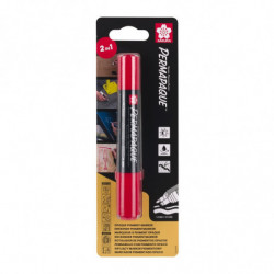 Marker Permapaque Dual Point czerwony, Sakura Marker Permapaque Dual Point czerwony, Sakura