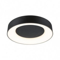 Plafoniera CASCA LED 23W 2100lm okrągła 400mm 2700/4000/6500K IP44 230V czarny matowy / tworzywo sztuczne Plafoniera CASCA LED 23W 2100lm okrągła 400mm 2700/4000/6500K IP44 230V czarny matowy / tworzywo sztuczne
