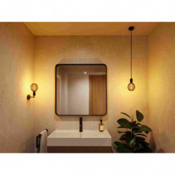 Lampa sufitowa RAVI E27 max.60W IP44 230V czarny matowy / metal Lampa sufitowa RAVI E27 max.60W IP44 230V czarny matowy / metal