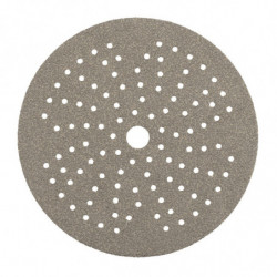 Wielootworowe krążki ścierne gr. 80 do szlifierek mimośrodowych na rzep, fi 125 mm (5 sztuk) Wolfcraft Wielootworowe krążki ścierne gr. 80 do szlifierek mimośrodowych na rzep, fi 125 mm (5 sztuk) Wolfcraft