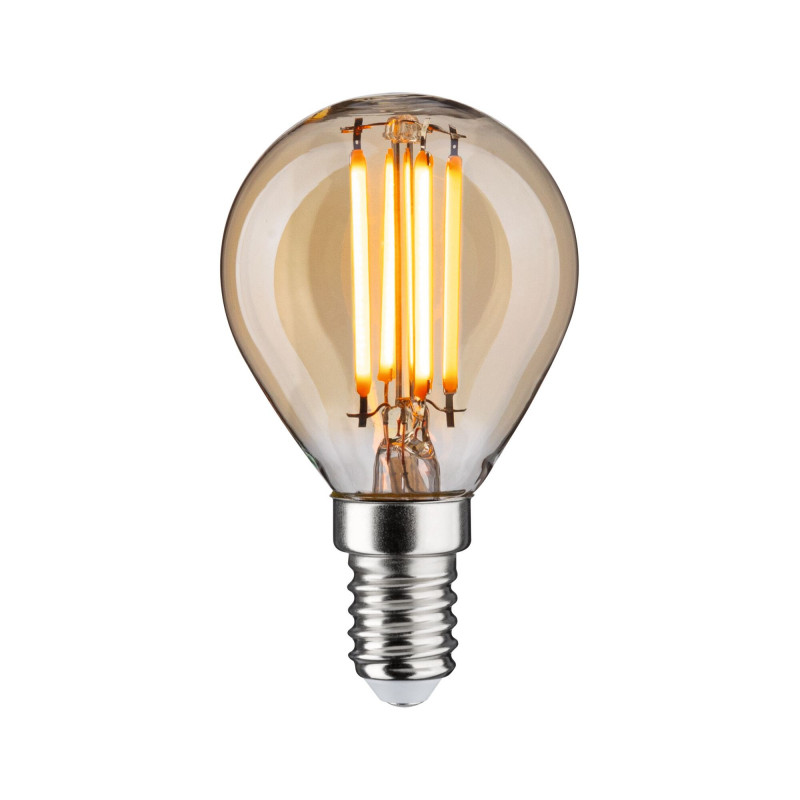 Źródło światła LED 1879 DIM 4.9W 450lm E14 1800K 230V złoty / szkło