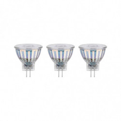 Źródło światła LED MR11 GU4 3x4.2W 345lm 36st. 2700K 12V srebrny / szkło Źródło światła LED MR11 GU4 3x4.2W 345lm 36st. 2700K 12V srebrny / szkło