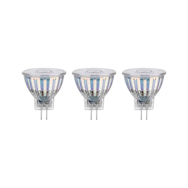 Źródło światła LED MR11 GU4 3x4.2W 345lm 36st. 2700K 12V srebrny / szkło