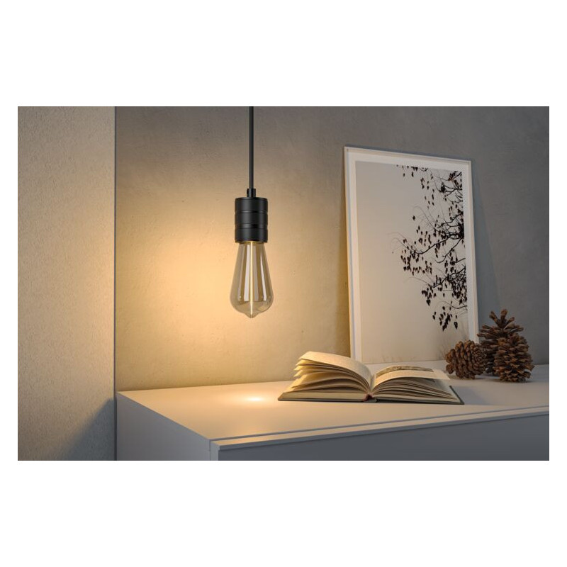 Źródło światła LED ST64 Float Shine 2.8W 90lm E27 1800K 230V przydymiony / szkło Źródło światła LED ST64 Float Shine 2.8W 90lm E27 1800K 230V przydymiony / szkło