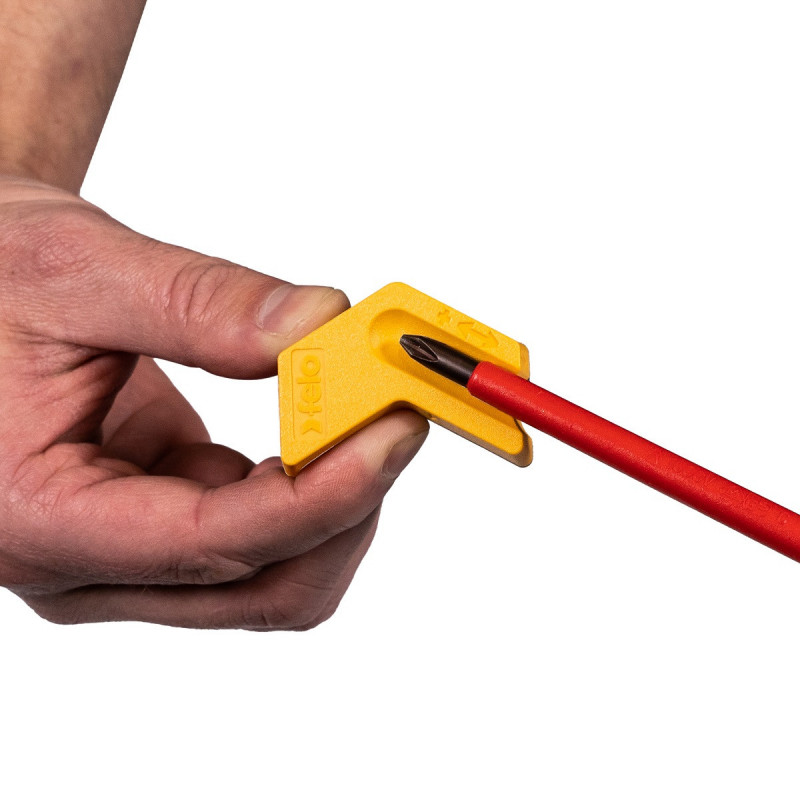 Zestaw 5 wkrętaków FELO Ergonic VDE + próbnik napięcia 220-250V + magnetyzer Zestaw 5 wkrętaków FELO Ergonic VDE + próbnik napięcia 220-250V + magnetyzer