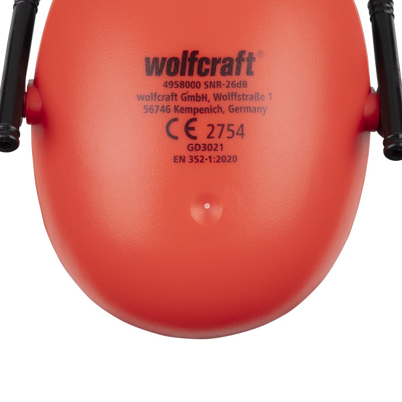 Nauszniki ochronne Wolfcraft - Compact, 26 db Nauszniki ochronne Wolfcraft - Compact, 26 db