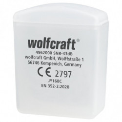 Stopery do uszu Wolfcraft - na żyłce, 33 db Stopery do uszu Wolfcraft - na żyłce, 33 db