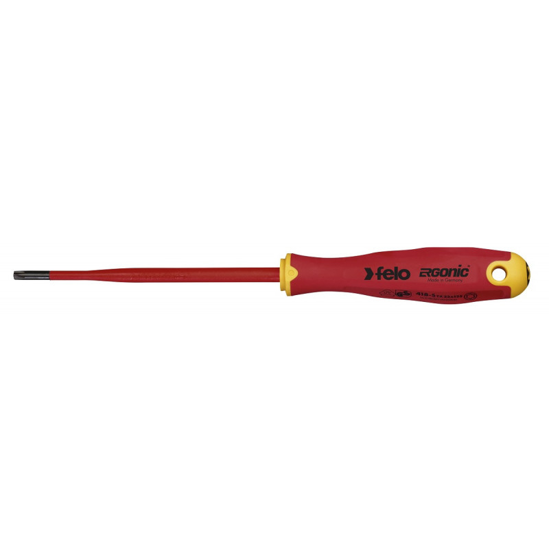 Wkrętak gwiazdkowy TX 25 FELO - Ergonic Slim VDE Wkrętak gwiazdkowy TX 25 FELO - Ergonic Slim VDE