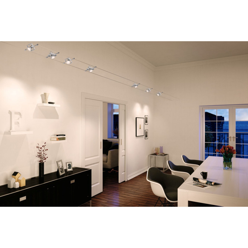 Źródło światła LED GU5.3 6W DIM 445lm 38st. 3000K 12V tworzywo sztuczne / chrom Źródło światła LED GU5.3 6W DIM 445lm 38st. 3000K 12V tworzywo sztuczne / chrom