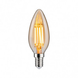 Źródło światła LED 1879 świeca DIM 4.9W 450lm E14 1800K 230V złoty / szkło Źródło światła LED 1879 świeca DIM 4.9W 450lm E14 1800K 230V złoty / szkło
