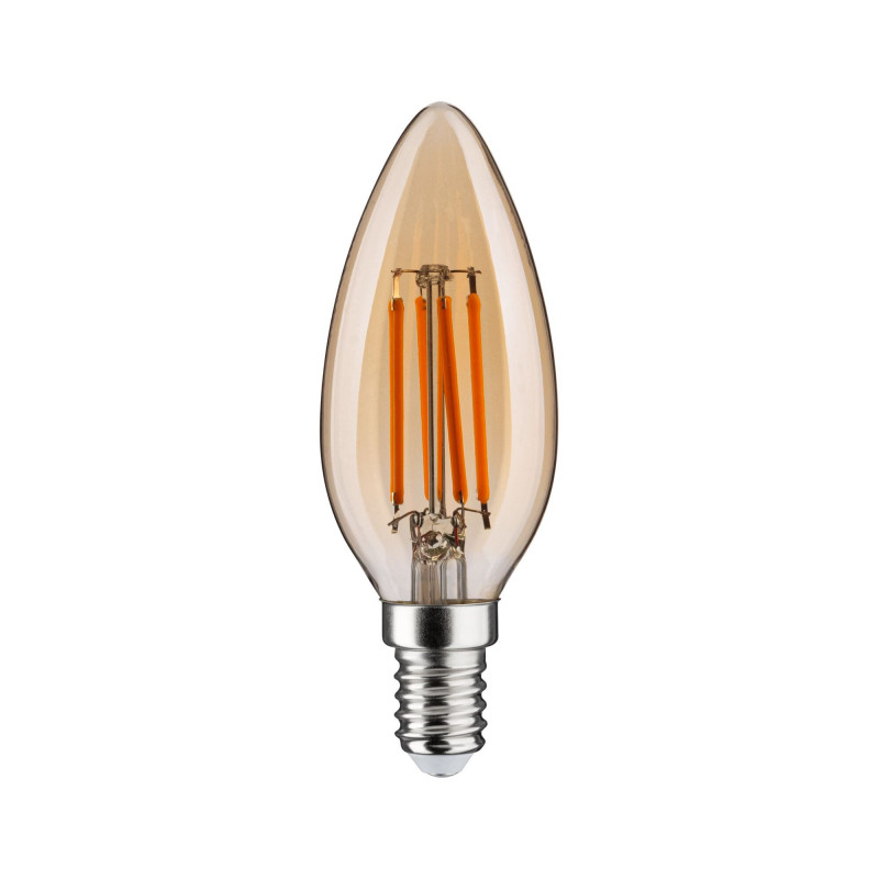 Źródło światła LED 1879 świeca DIM 4.9W 450lm E14 1800K 230V złoty / szkło Źródło światła LED 1879 świeca DIM 4.9W 450lm E14 1800K 230V złoty / szkło
