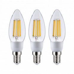 Źródło światła LED ECO LINE świecowa 3X2.5W 525lm E14 3000K 230V przezroczysty / szkło Źródło światła LED ECO LINE świecowa 3X2.5W 525lm E14 3000K 230V przezroczysty / szkło