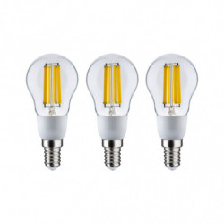 Źródło światła LED ECO LINE G45 3X2.5W 525lm E14 3000K 230V przezroczysty / szkło Źródło światła LED ECO LINE G45 3X2.5W 525lm E14 3000K 230V przezroczysty / szkło