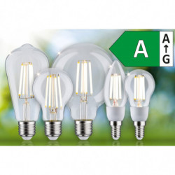 Źródło światła LED AGL 60 2.5W 525lm E27 3000K 230V przezroczysty / szkło Źródło światła LED AGL 60 2.5W 525lm E27 3000K 230V przezroczysty / szkło