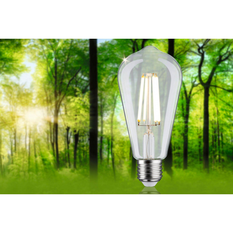 Źródło światła LED ST64 4W 840lm E27 3000K 230V przezroczysty / szkło Źródło światła LED ST64 4W 840lm E27 3000K 230V przezroczysty / szkło