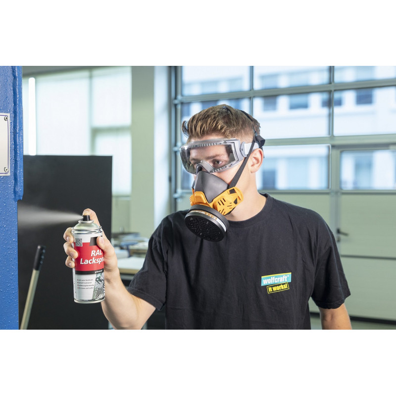 Okulary PRO ochronne Wolfcraft - pełne, Komfort CE Okulary PRO ochronne Wolfcraft - pełne, Komfort CE