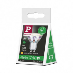 Źródło światła LED GU10 ECO LINE 2.5W 450lm 3000K 230V srebrny / szkło Źródło światła LED GU10 ECO LINE 2.5W 450lm 3000K 230V srebrny / szkło