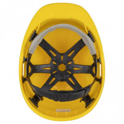 Kask ochronny Wolfcraft - żółty Kask ochronny Wolfcraft - żółty