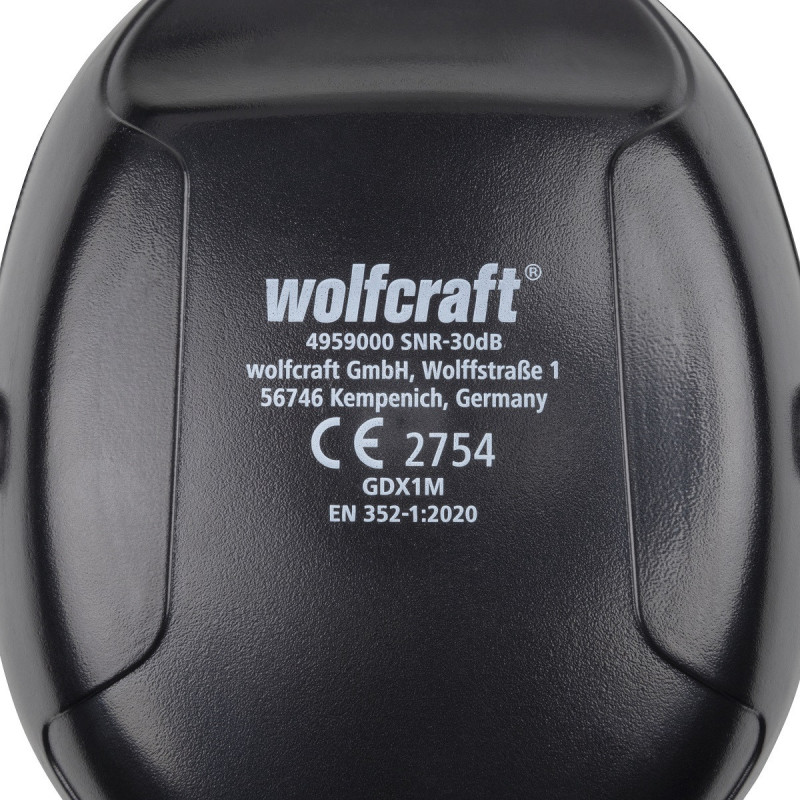 Nauszniki ochronne PROFI, Wolfcraft Nauszniki ochronne PROFI, Wolfcraft