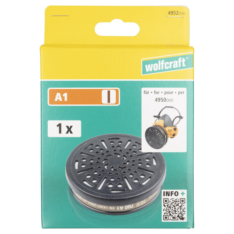 Filtr zapasowy Wolfcraft - A1 do 4950000 Filtr zapasowy Wolfcraft - A1 do 4950000