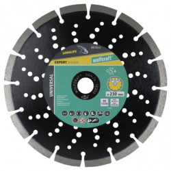 Tarcza diamentowa 230 do cięcia PRO Laser Universal, wolfcraft Tarcza diamentowa 230 do cięcia PRO Laser Universal, wolfcraft