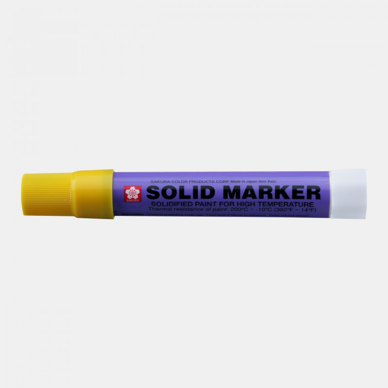 Marker Solid żółty do wysokich temperatur, Sakura Marker Solid żółty do wysokich temperatur, Sakura