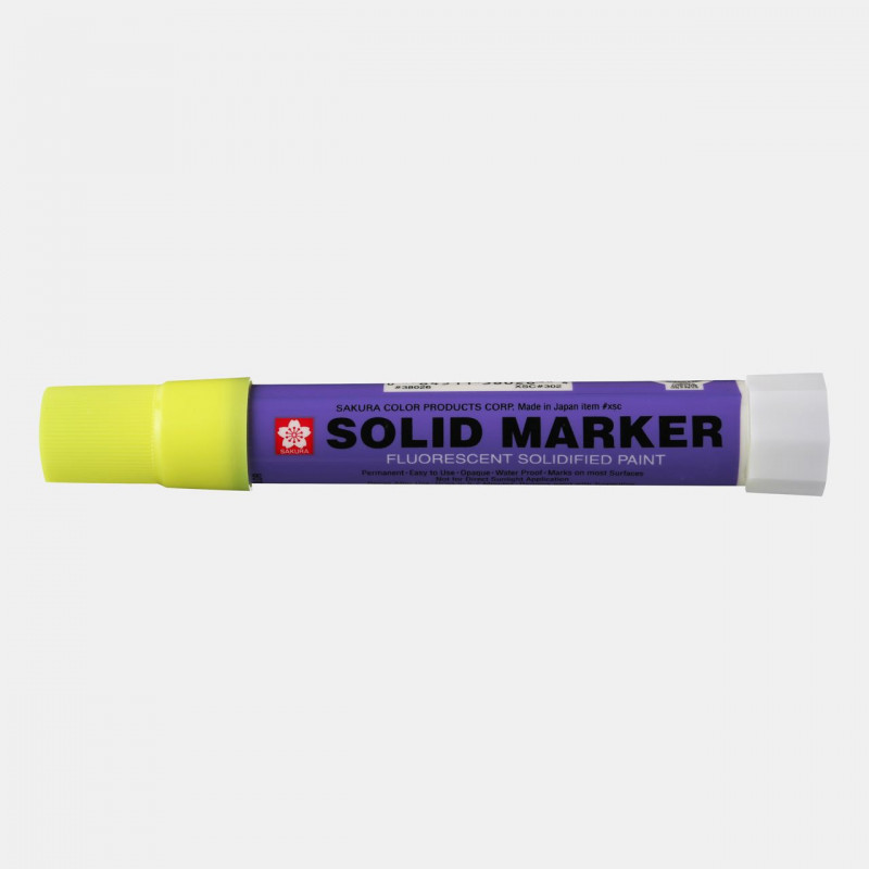 Marker Solid żółty FLUO do wysokoch temperatur, Sakura Marker Solid żółty FLUO do wysokoch temperatur, Sakura