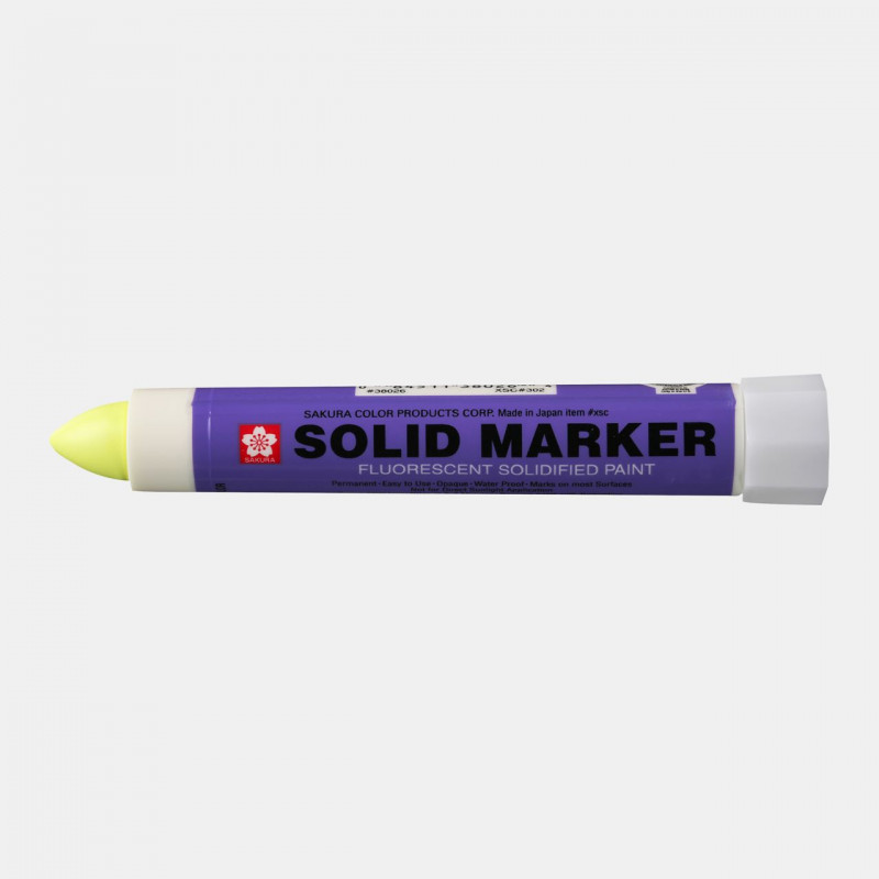Marker Solid żółty FLUO do wysokoch temperatur, Sakura Marker Solid żółty FLUO do wysokoch temperatur, Sakura