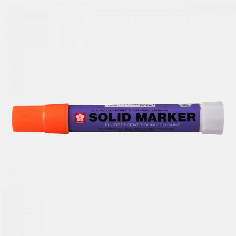 Marker Solid pomarańczowy FLUO do wysokoch temperatur, Sakura Marker Solid pomarańczowy FLUO do wysokoch temperatur, Sakura