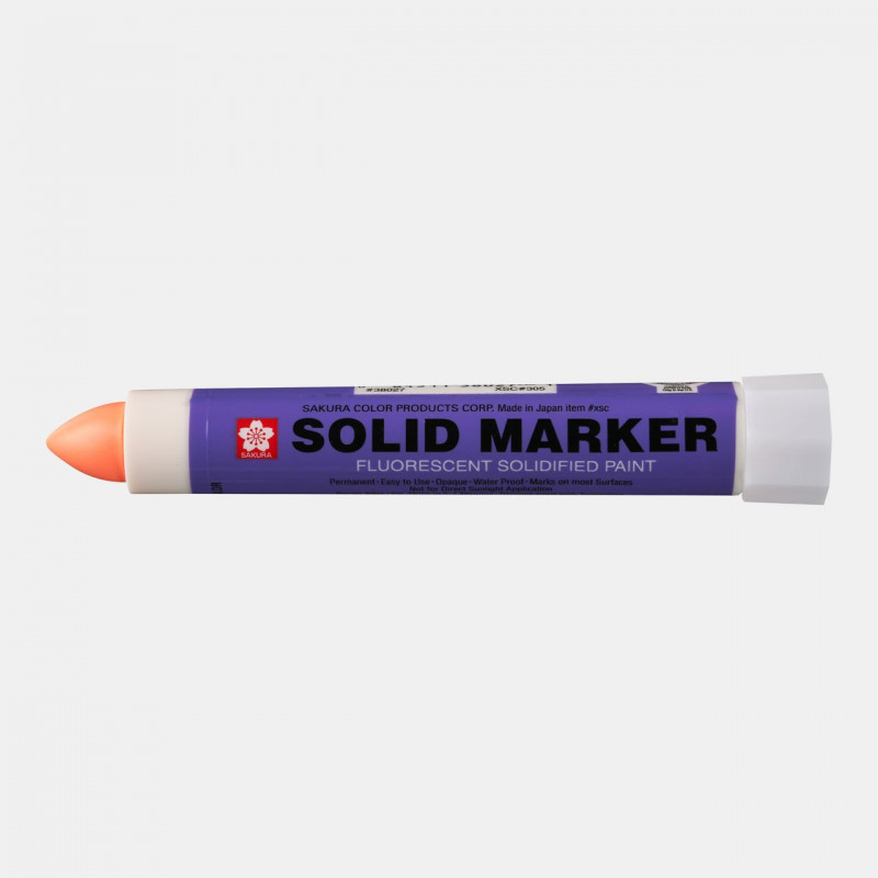 Marker Solid pomarańczowy FLUO do wysokoch temperatur, Sakura Marker Solid pomarańczowy FLUO do wysokoch temperatur, Sakura