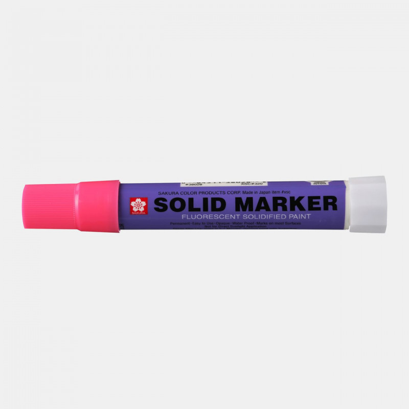 Marker Solid różowy FLUO do wysokoch temperatur, Sakura Marker Solid różowy FLUO do wysokoch temperatur, Sakura