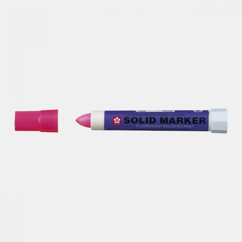 Marker Solid różowy FLUO do wysokoch temperatur, Sakura Marker Solid różowy FLUO do wysokoch temperatur, Sakura